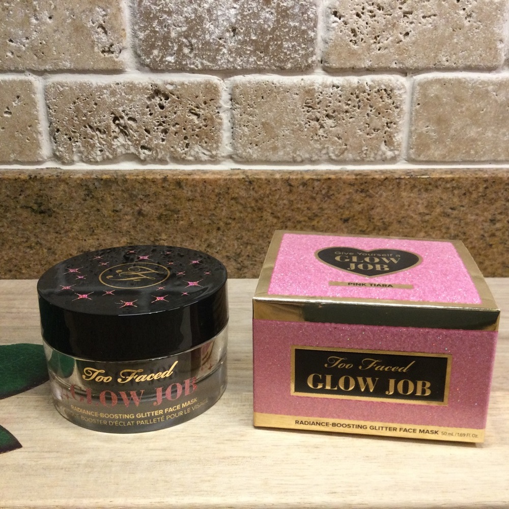 NEW Too Faced Glow Job Peel Radiance Face Mask